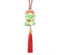 Charming Hand Painted Ornament Representing the Year of the Snake, Great For Celebrating Lunar New Year (E)