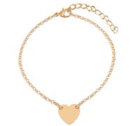 Charming Heart Wrap Bracelets For Women Girls Gold Silver Color Metal Bracelets Statement Jewelry Professional and Fashion
