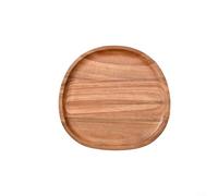 Charming Irregular Oval Dinner Plate for Serving Desserts and Snacks Adds Elegance to Dining (21 * 20.5)