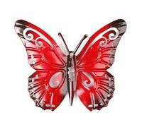 Charming Metal Butterfly Wall Decoration for Garden, Handcrafted Home Decor Accent (B)