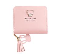 Charming Mini Purse for Women with Tassel, Cute Bear Zipper, Daily Use and Commuting, Perfect for Students and Practical (One Size)