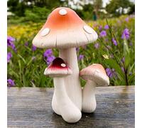 Charming Resin Mushroom Accents for Garden Decoration Perfect for Creating a Whimsical Outdoor Space (B)