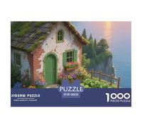 Charming Rural Scenery 1000 Piece Puzzles Square Puzzles for Adults And Kids, Challenging And Educational Birthday Gifts 38x26cm/1000pcs