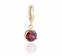 Charming Smooth Simple Style Inlay Round Cubic Zirconia Dangle Drop Earrings