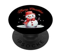 Charming snowman PopSockets Adhesive PopGrip