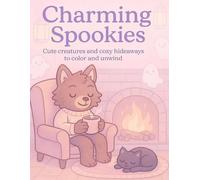 Charming Spookies A Cute and Spooky Coloring Book: Cute Creatures and Cozy Haunts Await Inside (Charming and Cozy)