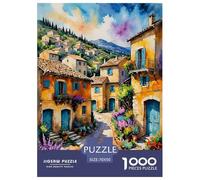 Charming Town Jigsaw Puzzles for Adults Interesting Puzzles 1000 Piece Educational Games Home Decoration Gifts 70x50cm/1000pcs
