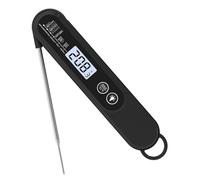 Charmline High Precision Thermometer Cooking, ±1°C Accuracy, Meat Thermometer, Cooking Thermometer for Meat, Baking and Grilling, High Resolution LCD Display with Backlight