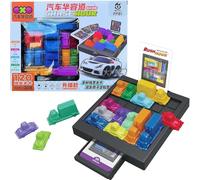 CHARMNAIL Logic Game - 120 Challenges, 4 Difficulty Levels, Self-Explanatory Rules - Rush Hour for Children Against Boredom, Fun to Solve, Ideal as a Gift