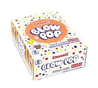 Charms Blow POP Cherry ( 48 in a Pack )