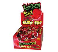 Charms Blow Pop Lollipops, Kiwi Berry Blast Flavor, 48 Count Box
