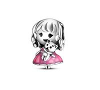 Charms Compatible with Pandora Bracelets, Sterling Silver Dangle Charms for Bracelets Necklaces Heart Butterfly Animal Travel Sunflower Moon Tree Kawaii Kitty Cute Cat Pendants Bead DIY Charm