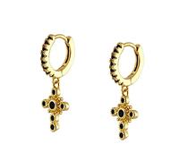 Charms Cross Drop Earrings For Women Dangle Earring Fine Jewelry Pendientes