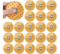 Charnoel 48 Pcs Anime Themed Fidget Spinners Bulk, Mini Yellow and Red Star Fidget Spinners for Birthday Party Favors, Goodie Bags Stuffers, Party Game Supplies, Rewards, Carnival Prizes and Gifts
