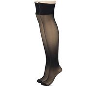 Charnos Women's 15 Denier Hold up Stockings, Black (Black 100), S UK