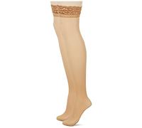 Charnos Women's 15 Denier Hold up Stockings, Gold (Sherry 734), M UK