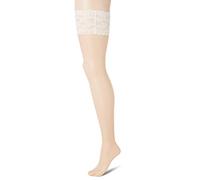 Charnos Women's 1PP 10 Denier Bridal Lace Hold Stockings, 10 DEN, Beige (Champagne/Ivory), Medium