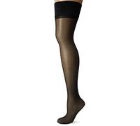 Charnos Women's 1PP 10 Denier Elegance Ultra Sheer Hold Stockings, 10 DEN, Black, (Size: Medium)