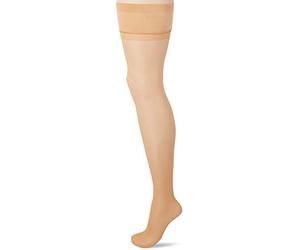 Charnos Women's 1PP 10 Denier Elegance Ultra Sheer Hold Up Plain 10 DEN Hold - up Stockings, Beige (Natural Tan 719), Small (Manufacturer Size:Small)
