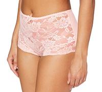 Charnos Women's Rosalind Deep High Rise Briefs, Pink (Soft Pink), 10