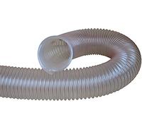 Charnwood 100FLEX, 6m Length of 100mm Internal Diameter, Flexible Hose For Dust Extraction & Chip collection