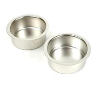 Charnwood CCN40 Nickel Tealight 40mm Candle Cup - Pack of 2