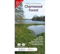 Charnwood Forest, Walkers' Map & Guide: 1:25 000 Scale