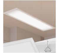 Charnwood Led Panel Light Lucerna - Warm White, Ultra-Slim, Ceiling And Wall Mounting 119.5 X 29.5 Cm -White