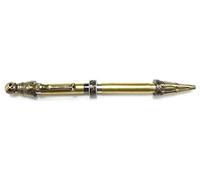 CHARNWOOD Penturning PS2 Pirate Skull Twist Pen - Antique Bronze