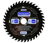Charnwood Tb0840 Tct Saw Blade 200mm (8") X 30mm X 40T X 2.6K