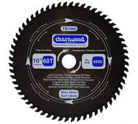 Charnwood Tb1060 Low Noise Circular Saw Blade 250 X 30mm X 60T X 3.0K