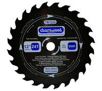 Charnwood Tb1224 Low Noise Circular Saw Blade 300 X 30mm X 24T X 3.2K