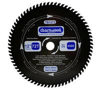 Charnwood Tb1272 Low Noise Circular Saw Blade 300 X 30mm X 72T X 3.2K