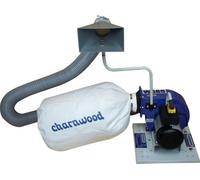 Charnwood W685P Woodturners Dust & Chip Extractor With Hose Kit & Dust Hood