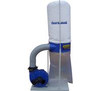 CHARNWOOD W691 Woodworking Dust & Chip Extractor, 1500w, 2hp, 148 Litre Capacity