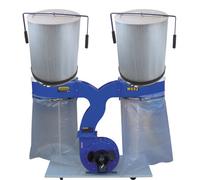 Charnwood W692Cf Double Bag Dust & Chip Extractor With 1 Mircon Filter Cartridge