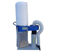 Charnwood W696 Dust Extractor For Woodworking, 750W (1Hp) Includes Castors & 2M Hose