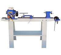 CHARNWOOD W813P Floor Standing Variable Speed Lathe with 4 Jaw Scroll Chuck
