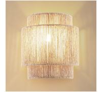 tectake Wall Light Lignea in Natural TECTAKE Natural