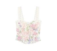 Charo Ruiz Ibiza Floret top - Neutrals XS