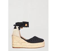 CHARO RUIZ Wedge Espadrilles Ibiza in Sangallo Cotton - Size: 40 - female