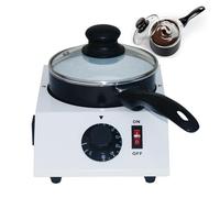 Charocean Chocolate Tempering Machine 86-185℉ Chocolate Melting Pot with Non-Stick Pot & PTC Heater, Professional Chocolate Melting Machine for Artisanal Baking, Cafes, UK Plug (1 Pot)