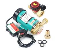 Charocean Shower Pump 230V Water Pressure Booster Pump 120W Inline Electric Water Pump Shower Booster Pump for Tap Shower Garden Hose Irrigation - Hot & Cold Water - Automatic High Pressure (1 inch)
