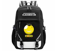 Charous Anime Assassination Classroom Korosensei Cartoon Backpack Oxford Cloth School Bag for Manga Fans Cosplay Gift