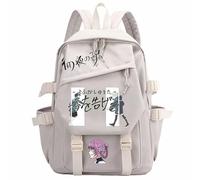 Charous Anime CALL OF THE NIGHT Cartoon Print Nylon Backpack,Multi-functional School College Bag for Manga Fans Cosplay