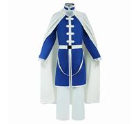 Charous Anime Frieren:Beyond Journey's End Cosplay Himmel Costume,Unisex Cloak Uniform Set For Manga Perform Cosplay