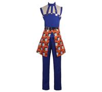 Charous Anime Manga JoJo's Bizarre Adventure Cosplay Narancia Ghirga Costume,Valiant Uniform Set For Perform Cosplay
