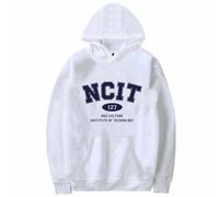 Charous Kpop-NCT 127 NCIT Hoodie,Unisex Thicken Warm Sweatshirt For Support NCT 127 Fans Gift,White,3XL