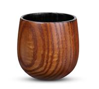 Charred Wooden Whiskey Glass, Handcrafted Wooden Bourbon Drinking Glass Old Fashioned Gift Whiskey Cup Bourbon Cup Perfect for Men Dad Husband Brother