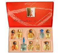CHARRIER 10 X FRENCH MINIATURE FRAGRANCES GIFT SET BOXED , NEW AND UNUSED